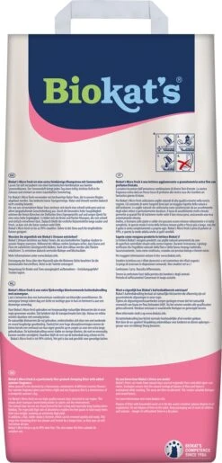 Biokat's Micro Fresh - 14 L - Kattenbakvulling - Klontvormende - Zomergeur 15 Biokat's Micro Fresh - 14 L - Kattenbakvulling - Klontvormende - Zomergeur -Katten Benodigdheden Winkel 576x1200 1