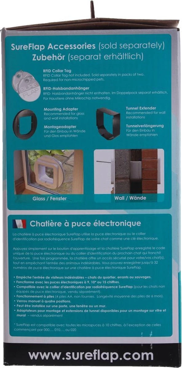 SureFlap Microchip Kattenluik M - Bruin - 12 X 14 Cm 11 SureFlap Microchip Kattenluik M - Bruin - 12 X 14 Cm - Afbeelding 9