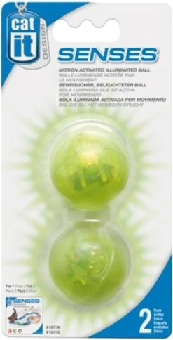 Catit CA Design Senses - Verlichte Bal - Kattenspeelgoed - 2ST -Katten Benodigdheden Winkel 612x1200 2