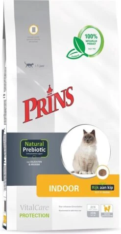 Prins VitalCare Protection Indoor Kattenvoer 5 Kg -Katten Benodigdheden Winkel 624x1200
