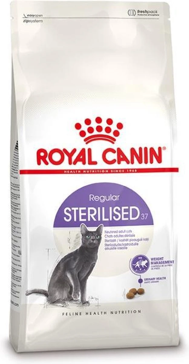 Royal Canin Sterilised 37 - Kattenvoer - 4 Kg 13 Royal Canin Sterilised 37 - Kattenvoer - 4 Kg - Afbeelding 11