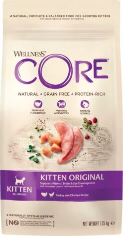 Wellness Core Grain Free Kitten - Kalkoen & Kip - Kattenvoer - 1.75 Kg 12 Wellness Core Grain Free Kitten - Kalkoen & Kip - Kattenvoer - 1.75 Kg -Katten Benodigdheden Winkel 627x1200 2