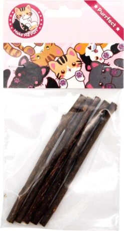 Make Me Purr Matatabi Sticks (5 Stuks) - Silver Vine Kattenkruid Stokjes - Catnip Effect Kauwstokjes - Kattensnack Kattensnoepjes - Kattenspeelgoed Kattenspeeltjes -Katten Benodigdheden Winkel 646x1200
