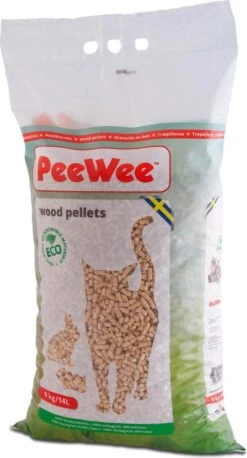 Peewee Houtkorrels Kattenbakvulling - 9 Kg (14l) 9 Peewee Houtkorrels Kattenbakvulling - 9 Kg (14l) -Katten Benodigdheden Winkel 647x1200 1