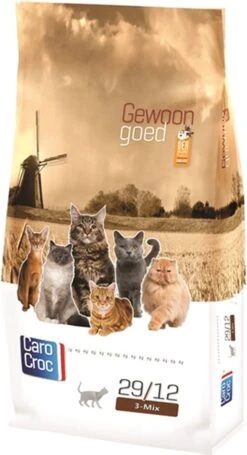 Carocroc Kat 3-Mix Adult - Gevogelte/Rund - Kattenvoer - 7 Kg -Katten Benodigdheden Winkel 651x1200