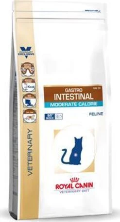 Royal Canin Gastro Intestinal Moderate Calorie - Kattenvoer - 4 Kg -Katten Benodigdheden Winkel 652x1200