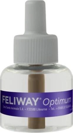 Feliway Optimum - Startset - 1 Verdamper Met 1 Vulling - 48 Ml - Anti-stress Voor Kat -Katten Benodigdheden Winkel 654x1200 3