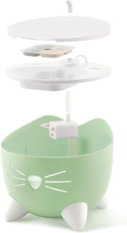Catit Pixi Fountain - Kattendrinkbak - 20x20x16 Cm Groen 18 Catit Pixi Fountain - Kattendrinkbak - 20x20x16 Cm Groen -Katten Benodigdheden Winkel 654x1200 5