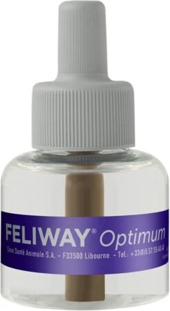 Feliway Optimum - Navulling 3-Pack - 3x Flacon 48 Ml - Anti-stress Kat 6 Feliway Optimum - Navulling 3-Pack - 3x Flacon 48 Ml - Anti-stress Kat -Katten Benodigdheden Winkel 657x1200 1