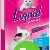 Merkloos Vitakraft Cat Liquid-Snack Zalm & Omega 6 Stuks - 5 Verpakkingen -Katten Benodigdheden Winkel 657x1200