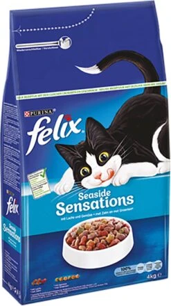 Felix Seaside Sensations - Katten Droogvoer - Zalm, Koolvis &groenten - 4kg 24 Felix Seaside Sensations - Katten Droogvoer - Zalm, Koolvis &groenten - 4kg -Katten Benodigdheden Winkel 674x1200 3