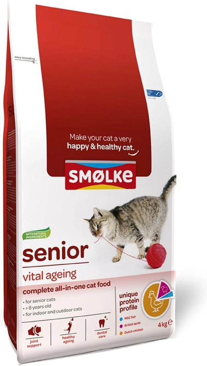 Smolke Senior Kat 4 Kg - Kat 3 Smolke Senior Kat 4 Kg - Kat
