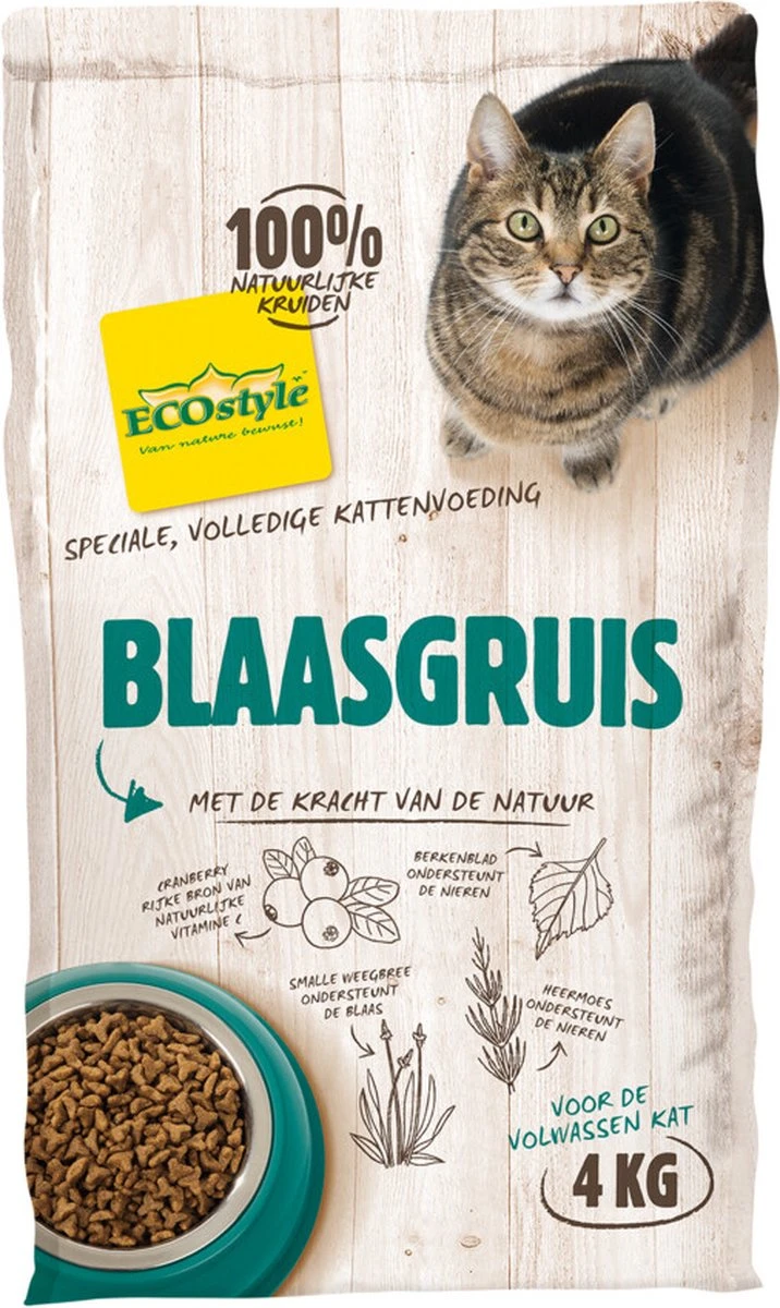 VITALstyle BLAASGRUIS - Kattenbrokken - 4 Kg 6 VITALstyle BLAASGRUIS - Kattenbrokken - 4 Kg - Afbeelding 4