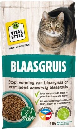 VITALstyle BLAASGRUIS - Kattenbrokken - 4 Kg