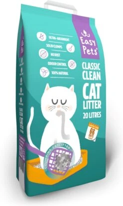 Easypets Classic Clean Kattenbakvulling 20L - Klontvormend Kattengrit - Geur Bescherming 7 Easypets Classic Clean Kattenbakvulling 20L - Klontvormend Kattengrit - Geur Bescherming -Katten Benodigdheden Winkel 719x1200 13
