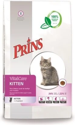 Prins VitalCare Kitten 5 Kg - Kat 28 Prins VitalCare Kitten 5 Kg - Kat -Katten Benodigdheden Winkel 720x1200