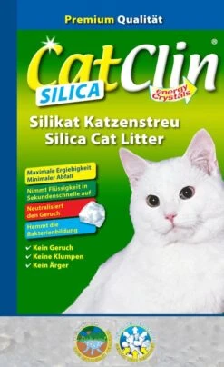 Merkloos CatClin Silica Kattenbakvulling Bundelvoordeel 8 X 8L -Katten Benodigdheden Winkel 734x1200 5