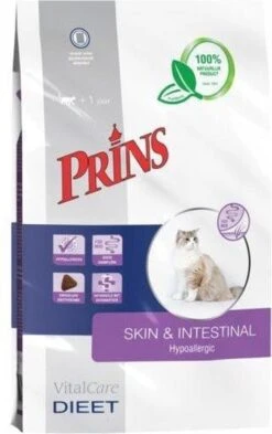 Prins VitalCare Diet Skin & Intestinal Hypoallergeen Kattenvoer 1,5 Kg -Katten Benodigdheden Winkel 754x1200 1