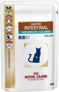 Royal Canin Gastro Intestinal Moderate Calorie Kat 12x85 Gr. 28 Royal Canin Gastro Intestinal Moderate Calorie Kat 12x85 Gr. -Katten Benodigdheden Winkel 775x1200