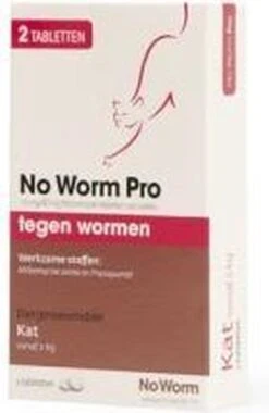Exil No Worm Pro - Kat - 2 Tabletten -Katten Benodigdheden Winkel 781x1200 5