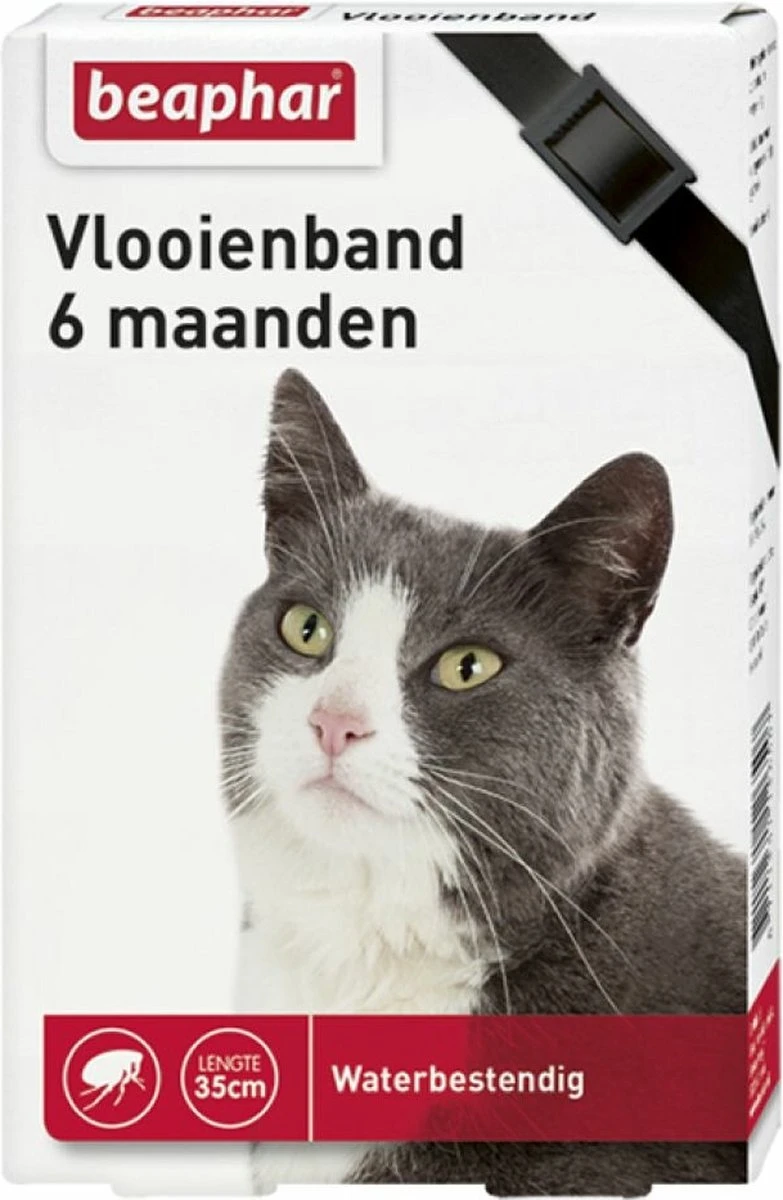 Beaphar Vlooienband Kat - Vlooienbestrijding - Zwart 3 Beaphar Vlooienband Kat - Vlooienbestrijding - Zwart