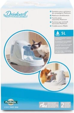 Petsafe Drinkwell Platinum - Drinkfontein - 5 L -Katten Benodigdheden Winkel 790x1200 2