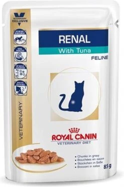 Royal Canin Renal - Tonijn - Kattenvoer - 12 X 85 G -Katten Benodigdheden Winkel 795x1200