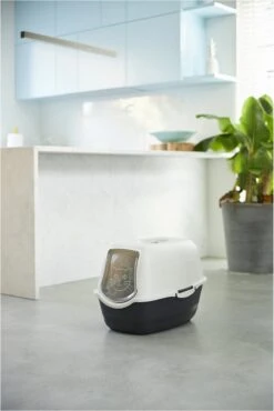 Rotho Bailey - Kattenbak - Zwart/Zand 12 Rotho Bailey - Kattenbak - Zwart/Zand -Katten Benodigdheden Winkel 802x1200 4