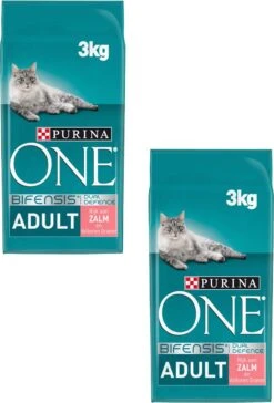 Purina One Adult Zalm&Granen - Kattenvoer - 2 X 3 Kg 9 Purina One Adult Zalm&Granen - Kattenvoer - 2 X 3 Kg -Katten Benodigdheden Winkel 815x1200
