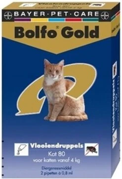 Bayer Bolfo Gold 80 Anti Vlooienmiddel - Kat - >4 Kg - 2 Pipetten 10 Bayer Bolfo Gold 80 Anti Vlooienmiddel - Kat - >4 Kg - 2 Pipetten -Katten Benodigdheden Winkel 818x1200 5
