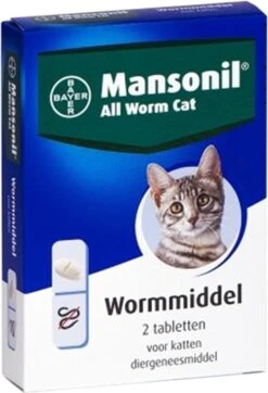 Mansonil All Worm Cat Ontworming - Kat - 2 Tabletten 18 Mansonil All Worm Cat Ontworming - Kat - 2 Tabletten -Katten Benodigdheden Winkel 818x1200 8