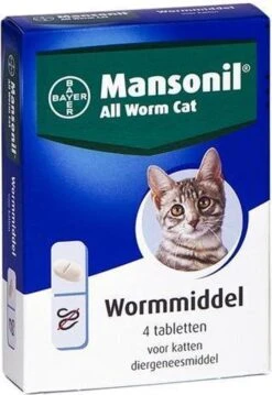 Mansonil All Worm Cat Ontworming - Kat - 2 Tabletten 21 Mansonil All Worm Cat Ontworming - Kat - 2 Tabletten -Katten Benodigdheden Winkel 825x1200 3