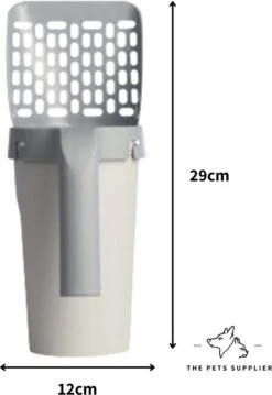 The Pets Supplier - Kattenbak Schep - Kattenbakschep Met Opvangbak - Kattenbak Grind - Kattenzakjes -Katten Benodigdheden Winkel 826x1200 5