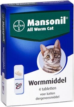 Mansonil All Worm Cat Ontworming - Kat - 4 Tabletten 20 Mansonil All Worm Cat Ontworming - Kat - 4 Tabletten -Katten Benodigdheden Winkel 830x1200 3
