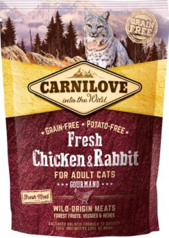 Carnilove Cat Grain Free Fresh Chicken & Rabbit 6 Kg - Kat -Katten Benodigdheden Winkel 853x1200 3