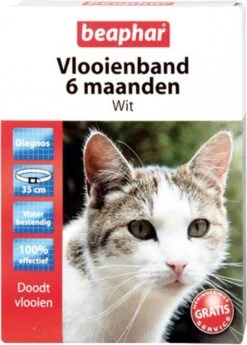 Beaphar Vlooienband - Wit - 1 Stuk -Katten Benodigdheden Winkel 858x1200 1