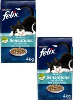 Felix Vis Sensations - Kattenvoer - 2 X 4 Kg -Katten Benodigdheden Winkel 873x1200 1
