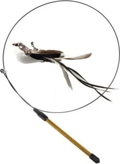 Kattenspeelgoed - Simulatie Vogel - Interactieve Grappige Kattenspeeltjes - Kattenhengel Met Zuignap + 4 Vogels + Een Kattenhengel GRATIS -Katten Benodigdheden Winkel 883x1200 2