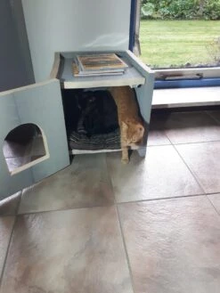 Bronneger Exclusive - Kattenhuis - XXL - Kattenbak Ombouw Kast - Kattenmand -Katten Benodigdheden Winkel 900x1200 18