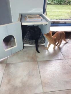 Bronneger Exclusive - Kattenhuis - XXL - Kattenbak Ombouw Kast - Kattenmand -Katten Benodigdheden Winkel 900x1200 21