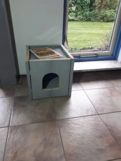 Bronneger Exclusive - Kattenhuis - XXL - Kattenbak Ombouw Kast - Kattenmand -Katten Benodigdheden Winkel 900x1200 24