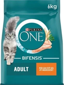 Purina ONE Adult - Kattenvoer Kip & Volkoren Granen - 6 Kg -Katten Benodigdheden Winkel 900x1200