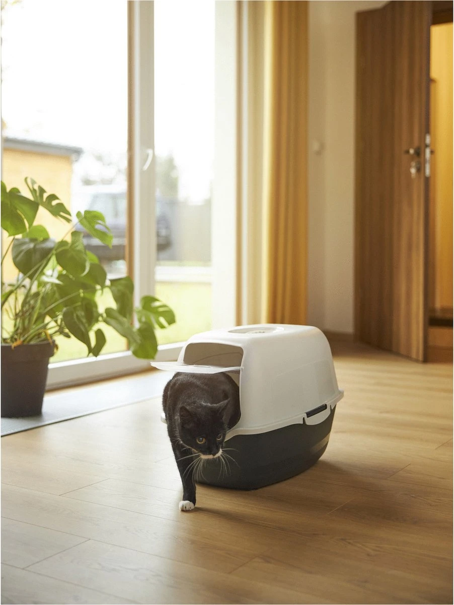 Rotho Bailey - Kattenbak - Zwart/Zand 9 Rotho Bailey - Kattenbak - Zwart/Zand - Afbeelding 7