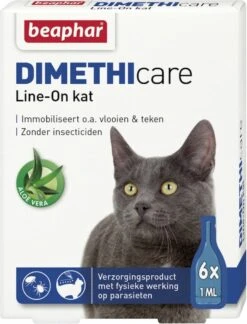 Beaphar DIMETHIcare Line On Kat - Vlooienbestrijding - 6 Pipetten 16 Beaphar DIMETHIcare Line On Kat - Vlooienbestrijding - 6 Pipetten -Katten Benodigdheden Winkel 915x1200 1