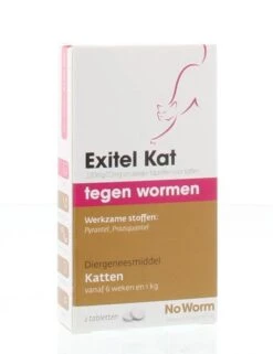 Exitel No Worm Ontwormingsmiddel - Kat 2 Tabl -Katten Benodigdheden Winkel 924x1200 1