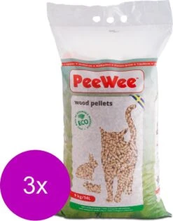 Peewee Houtkorrels Kattenbakvulling - 3 X 9 Kg (27 Kg, 42l) -Katten Benodigdheden Winkel 942x1200 1