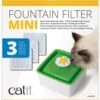 Catit Filters Drinkfontein Mini - Kanttendrinkbak - 15x12x2.5 Cm Wit 3 Stuks -Katten Benodigdheden Winkel 963x1200 1