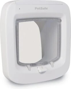 PetSafe Microchip - Wit - Kattenluik - 12,2 X 23,9 -Katten Benodigdheden Winkel 967x1200