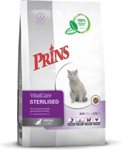 Prins VitalCare Sterilised 4 Kg - Kat -Katten Benodigdheden Winkel 969x1200 1