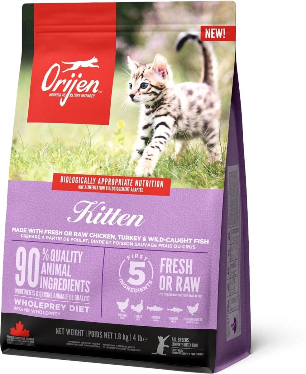Orijen Kattenvoer Whole Prey Kitten 1,8 Kg 3 Orijen Kattenvoer Whole Prey Kitten 1,8 Kg
